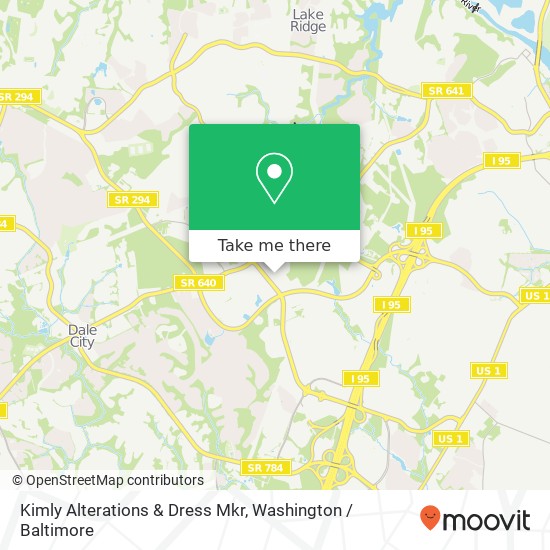 Kimly Alterations & Dress Mkr map