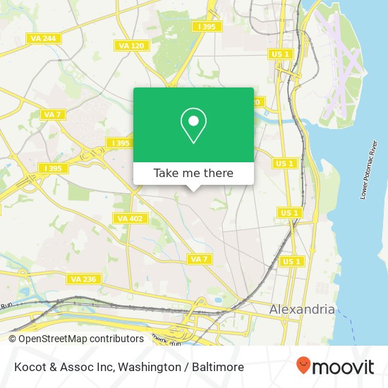 Mapa de Kocot & Assoc Inc