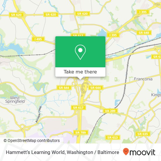 Mapa de Hammett's Learning World