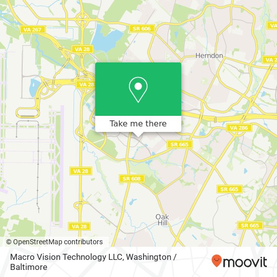 Mapa de Macro Vision Technology LLC