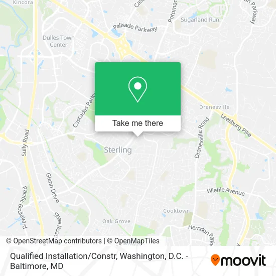 Qualified Installation/Constr map