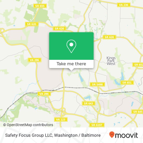 Safety Focus Group LLC map