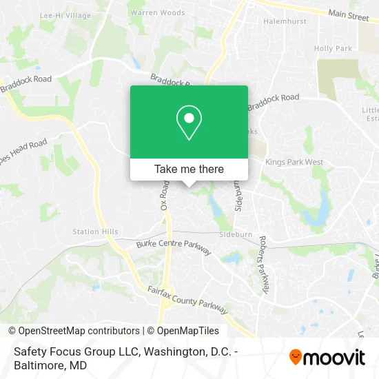 Mapa de Safety Focus Group LLC