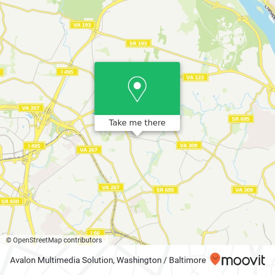 Avalon Multimedia Solution map