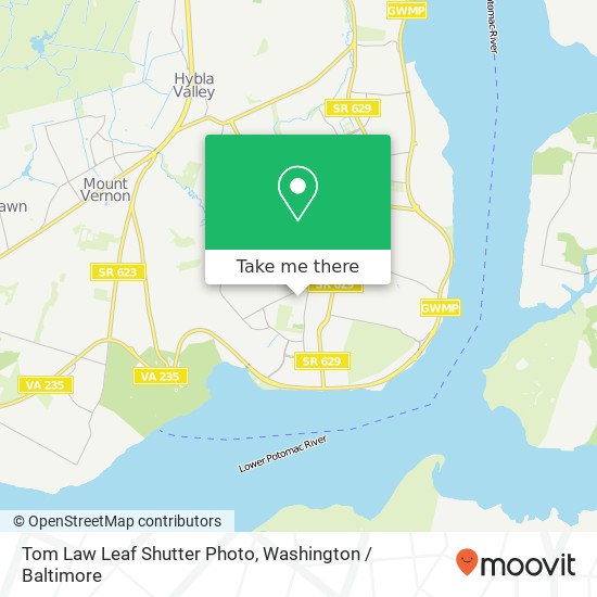 Mapa de Tom Law Leaf Shutter Photo