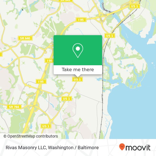 Mapa de Rivas Masonry LLC