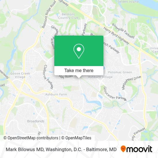 Mark Bilowus MD map