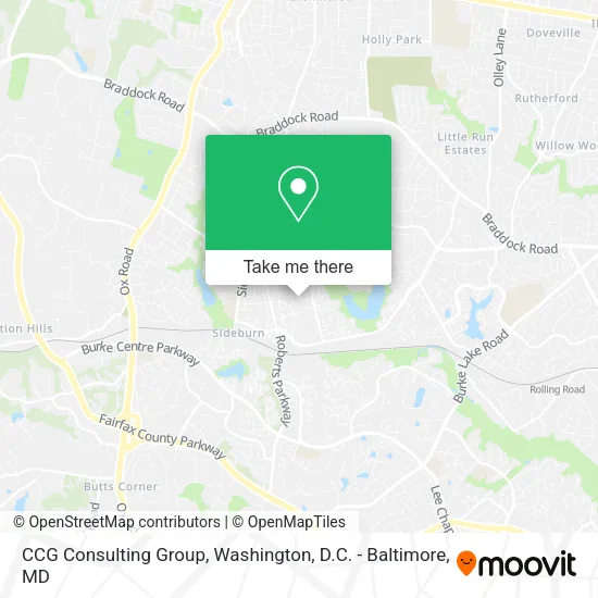 CCG Consulting Group map