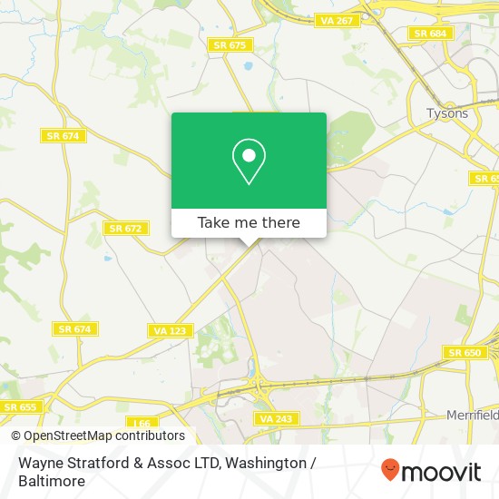 Wayne Stratford & Assoc LTD map