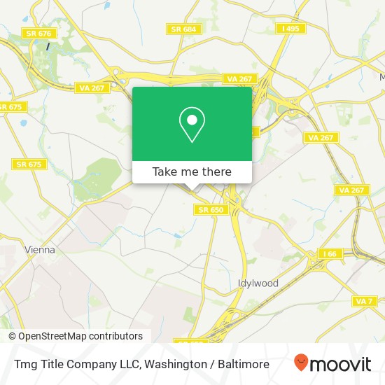 Mapa de Tmg Title Company LLC