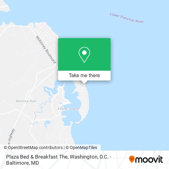 Plaza Bed & Breakfast The map