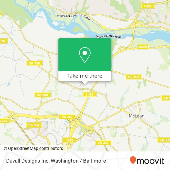 Mapa de Duvall Designs Inc