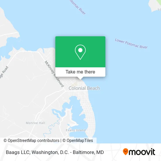 Baags LLC map