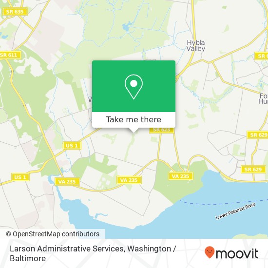 Mapa de Larson Administrative Services