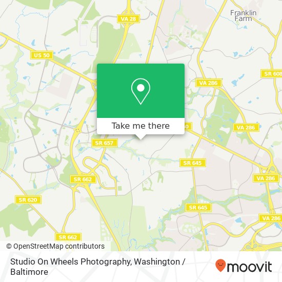 Studio On Wheels Photography map
