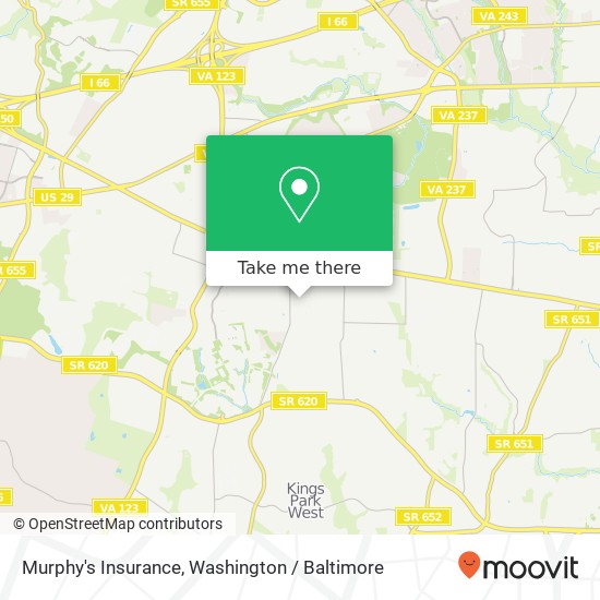 Murphy's Insurance map