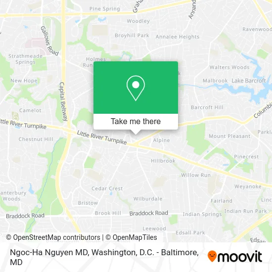 Ngoc-Ha Nguyen MD map