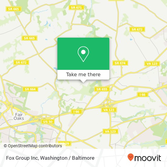 Mapa de Fox Group Inc