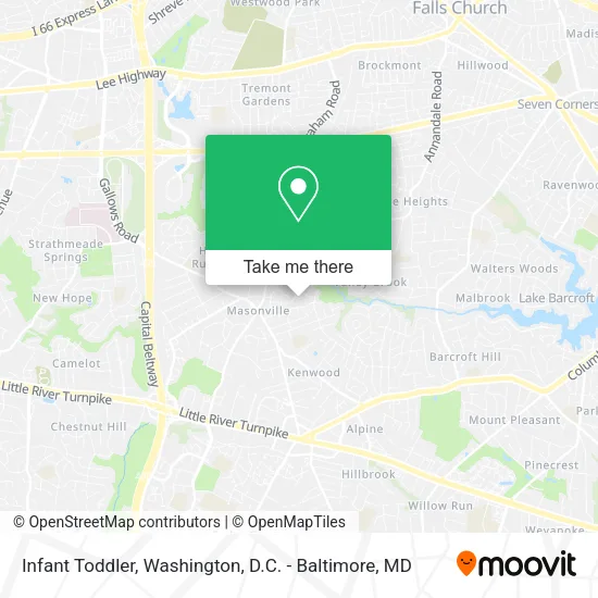 Mapa de Infant Toddler