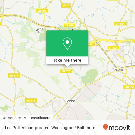 Mapa de Les Potter Incorporated