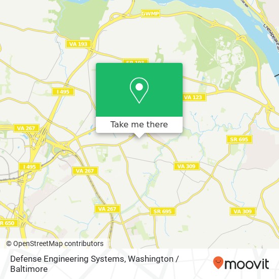 Mapa de Defense Engineering Systems