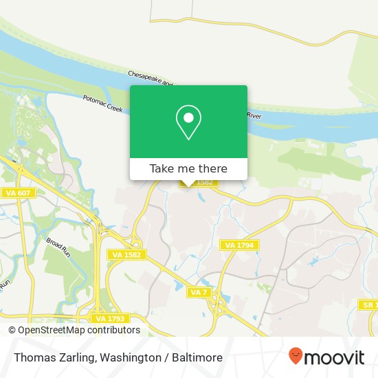 Thomas Zarling map