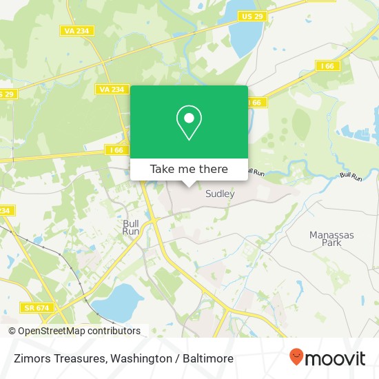 Zimors Treasures map