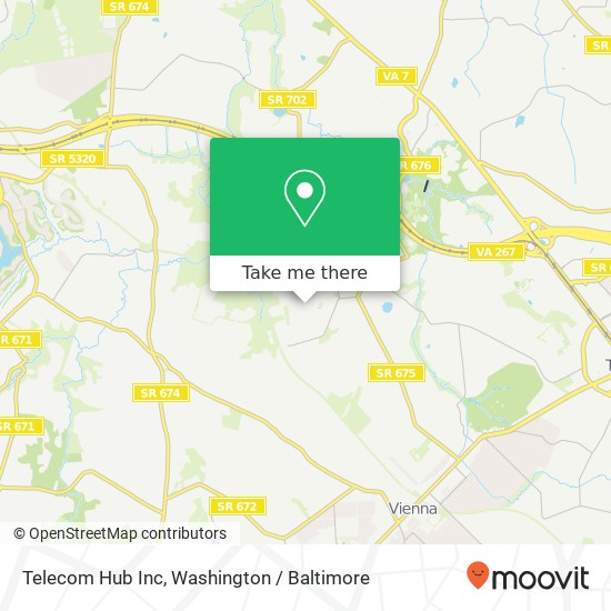 Mapa de Telecom Hub Inc