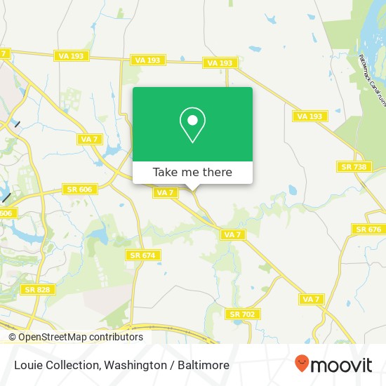 Mapa de Louie Collection