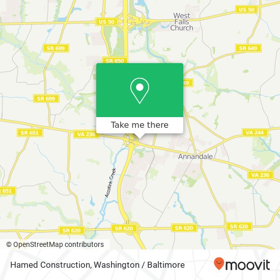 Hamed Construction map