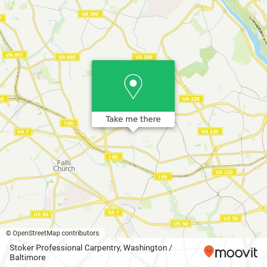 Stoker Professional Carpentry map