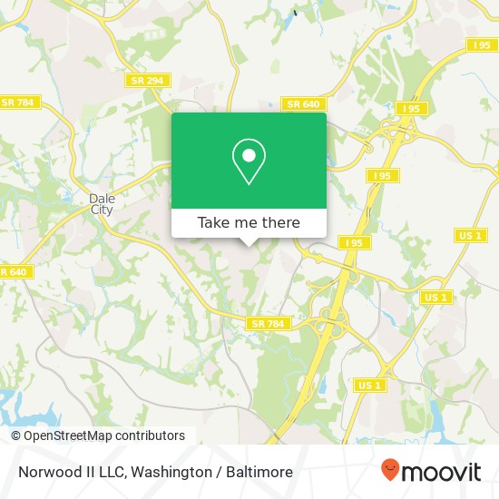 Mapa de Norwood II LLC