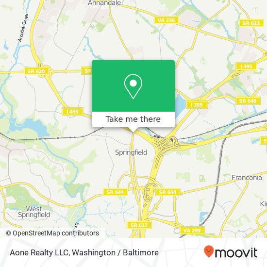 Aone Realty LLC map