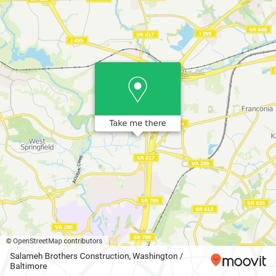 Mapa de Salameh Brothers Construction