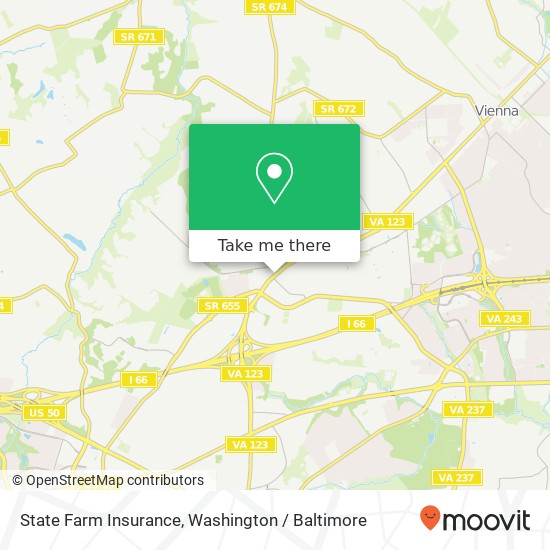 State Farm Insurance map