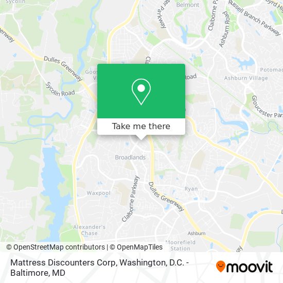 Mattress Discounters Corp map