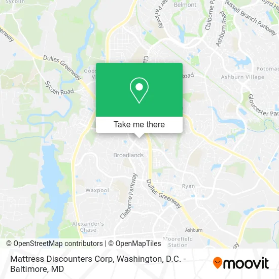 Mattress Discounters Corp map