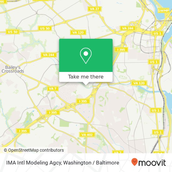 IMA Intl Modeling Agcy map