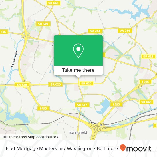 Mapa de First Mortgage Masters Inc