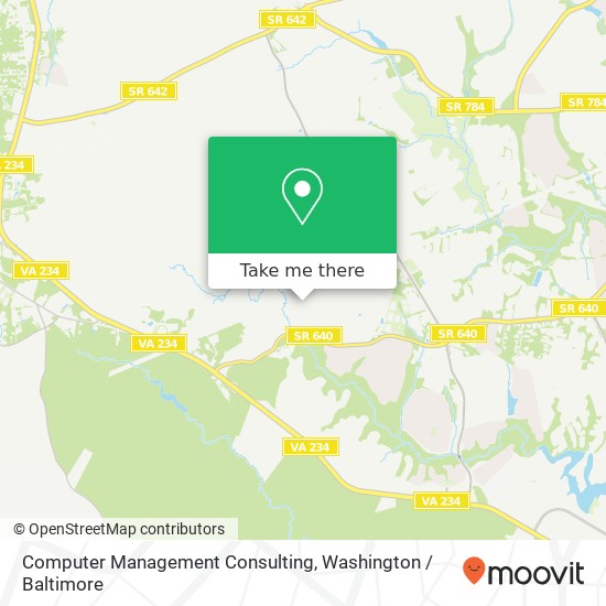 Computer Management Consulting map