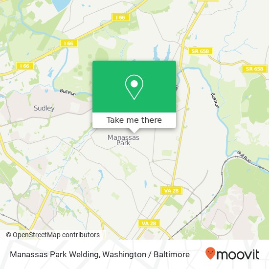 Mapa de Manassas Park Welding