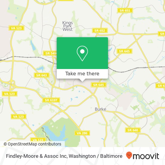 Mapa de Findley-Moore & Assoc Inc