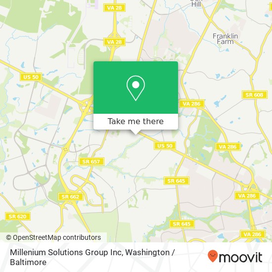 Mapa de Millenium Solutions Group Inc