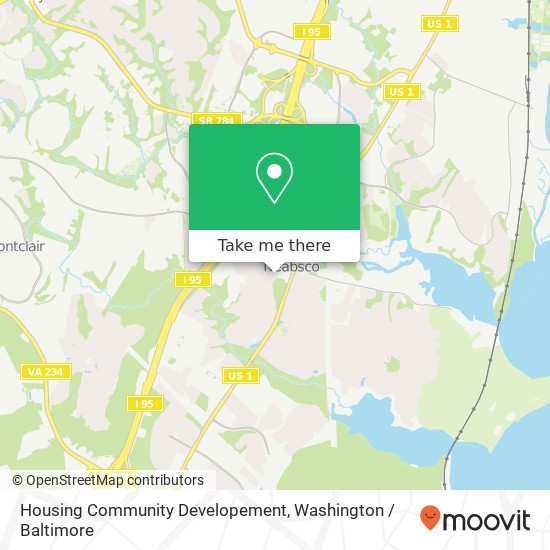 Housing Community Developement map