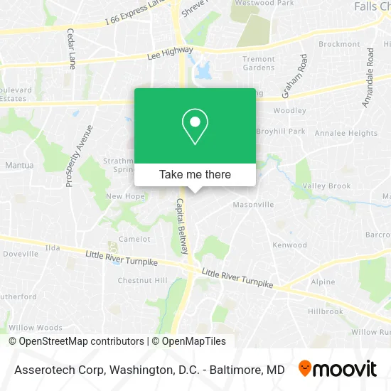 Asserotech Corp map