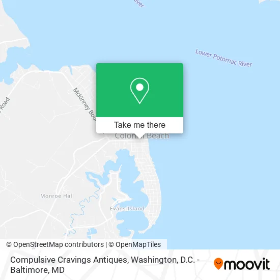 Mapa de Compulsive Cravings Antiques