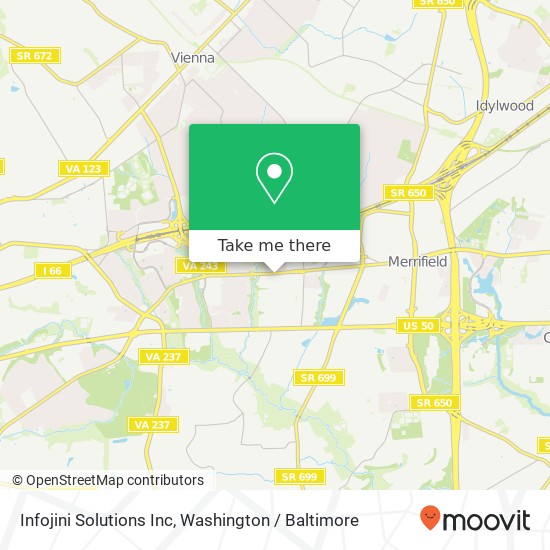 Infojini Solutions Inc map
