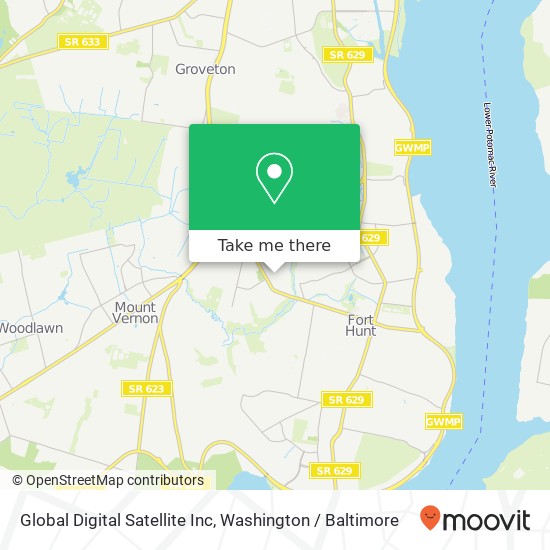 Global Digital Satellite Inc map