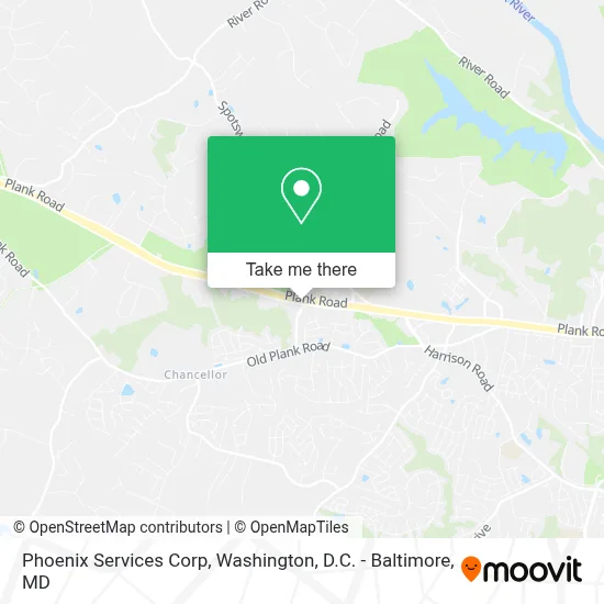 Phoenix Services Corp map