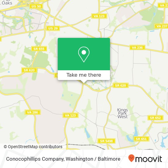Mapa de Conocophillips Company